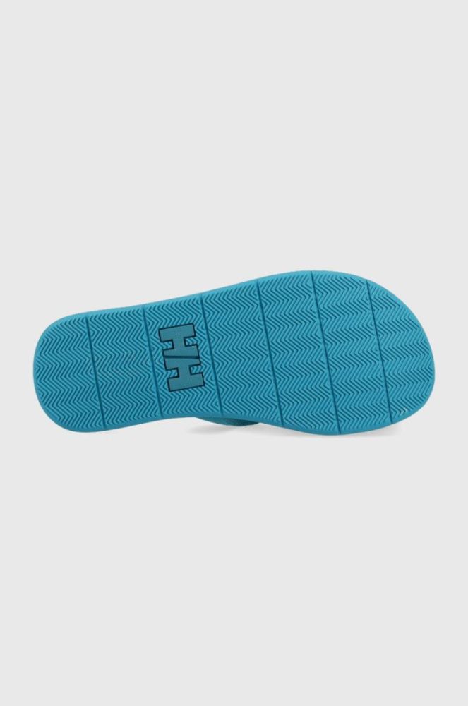 В'єтнамки Helly Hansen жіночі колір бірюзовий на плоскому ходу фото 10