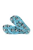 В'єтнамки Havaianas Top Disney жіночі на плоскому ходу колір блакитний