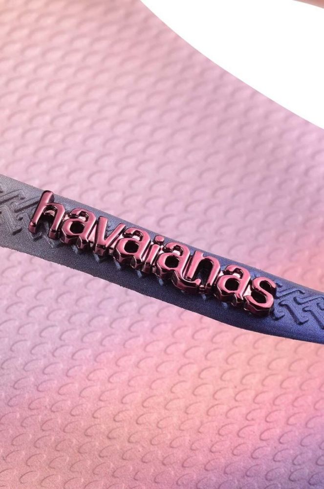 В'єтнамки Havaianas Slim Gradient Sunset жіночі на плоскому ходу колір барвистий фото 6