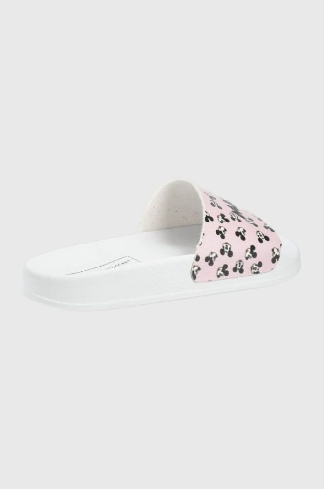 Шльопанці MOA Concept Slippers Disney жіночі колір білий фото 2