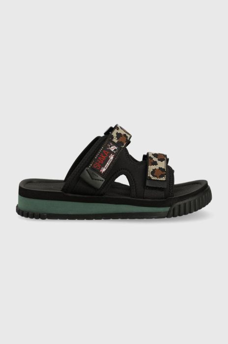 Шльопанці Shaka жіночі колір чорний