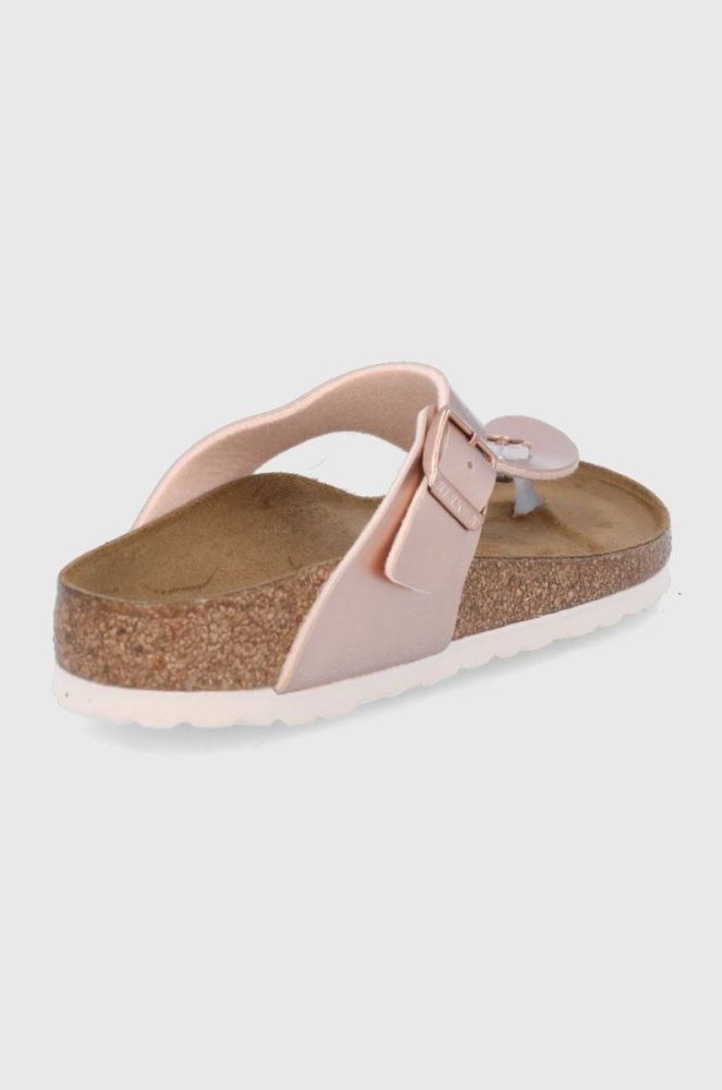 Дитячі в'єтнамки Birkenstock колір золотий (1983803) фото 3
