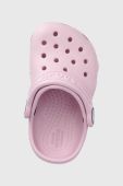 Дитячі шльопанці Crocs колір рожевий (2148104)