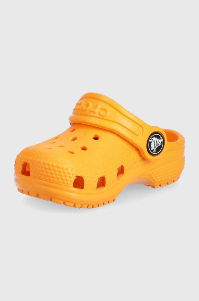 Дитячі шльопанці Crocs колір помаранчевий (2148125) фото 3