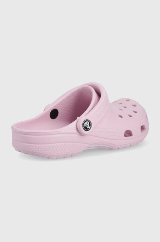 Дитячі шльопанці Crocs колір рожевий (2148141) фото 2
