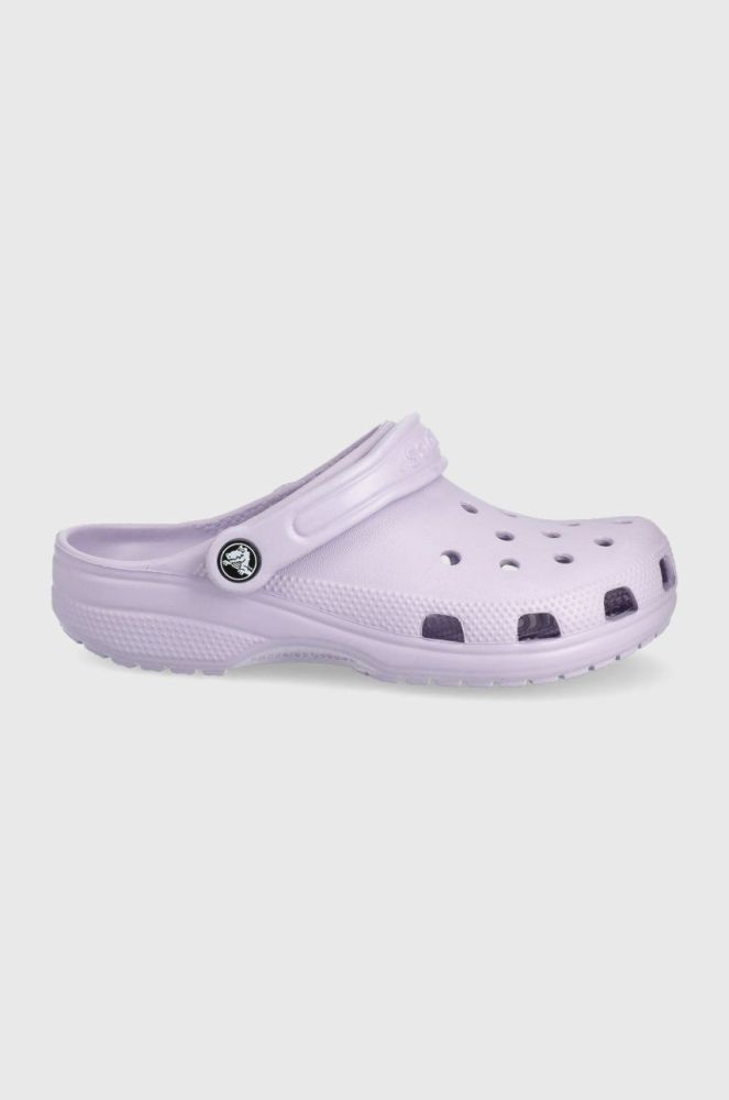 Дитячі шльопанці Crocs колір фіолетовий (2148132)