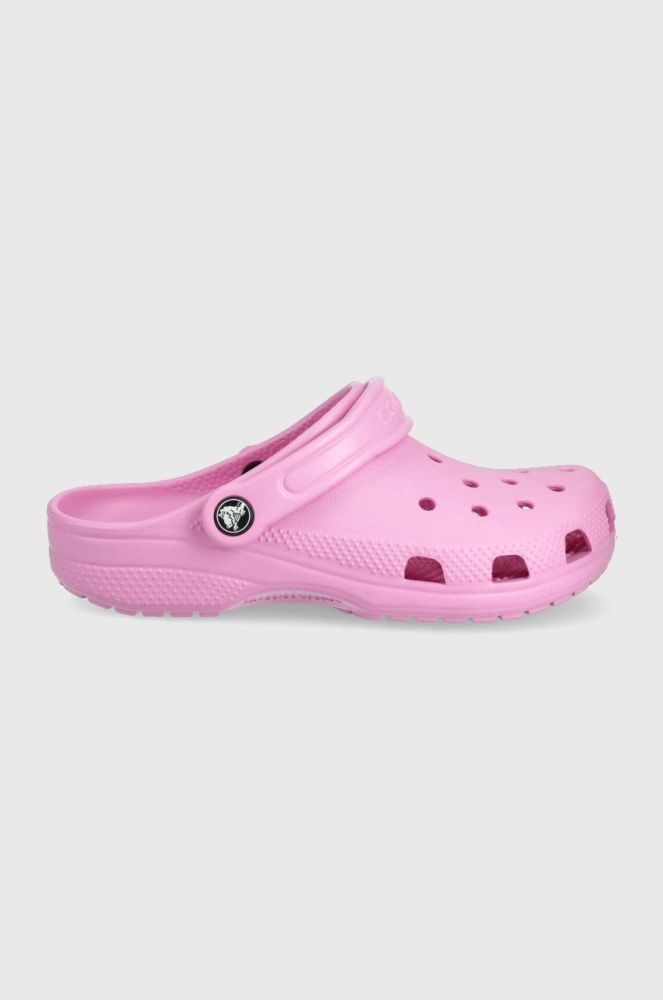 Дитячі шльопанці Crocs колір рожевий (2148150)