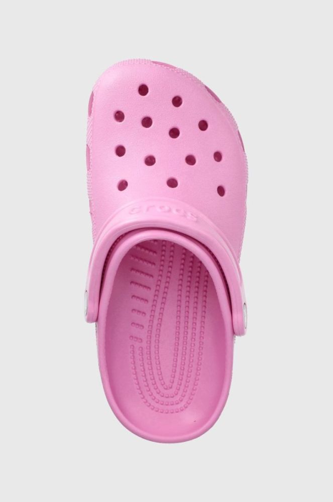 Дитячі шльопанці Crocs колір рожевий (2148150) фото 4