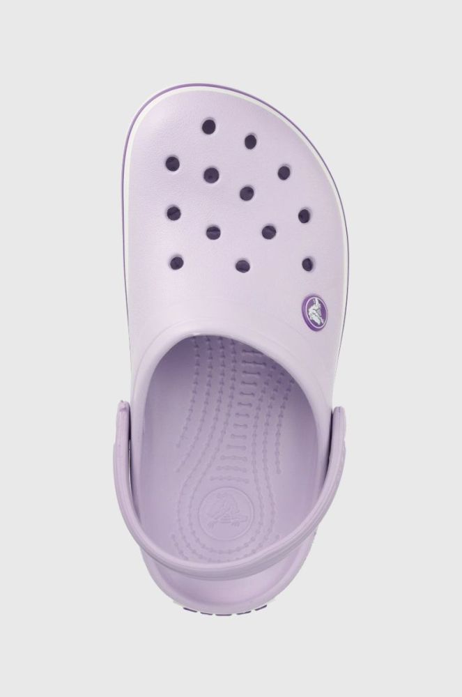 Дитячі шльопанці Crocs колір фіолетовий (2208782) фото 4
