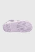 Дитячі шльопанці Crocs колір фіолетовий (2208782)