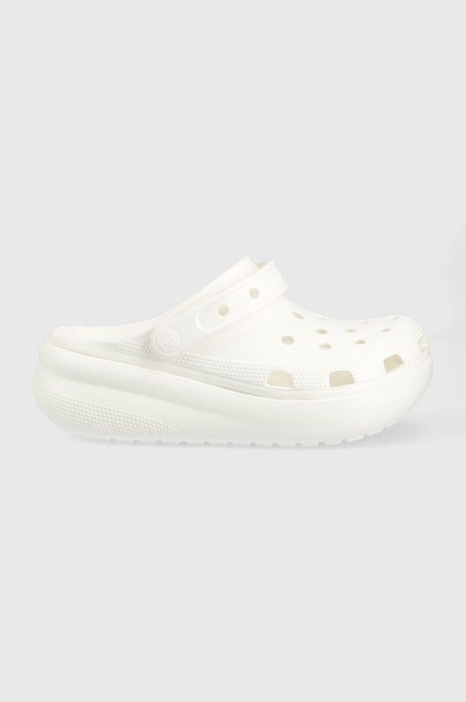 Дитячі шльопанці Crocs колір білий (2437126)