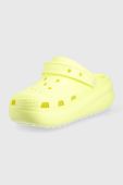 Дитячі шльопанці Crocs колір жовтий (3346293)