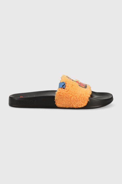 Дитячі шльопанці Puma Leadcat 2.0 Garfield Jr колір помаранчевий