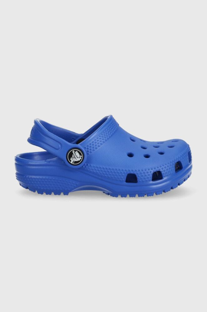 Дитячі шльопанці Crocs колір чорний (3341022)