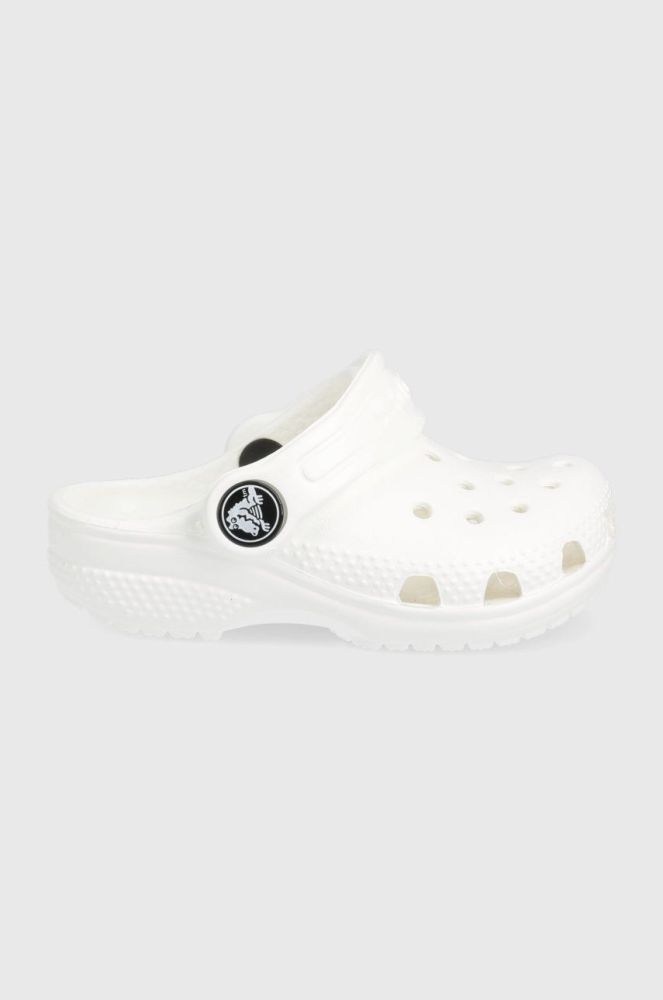 Дитячі шльопанці Crocs колір білий (2148187)