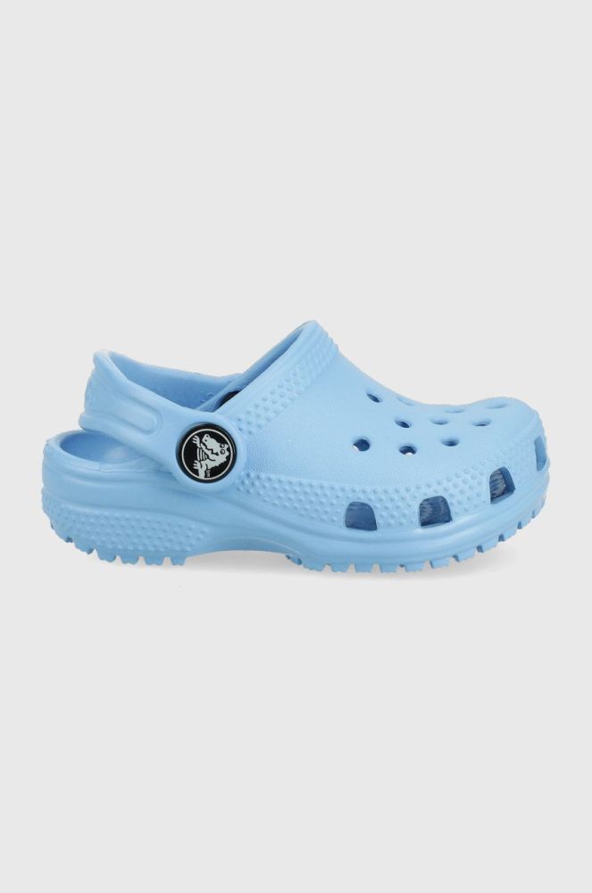 Дитячі шльопанці Crocs колір фіолетовий (2234882)