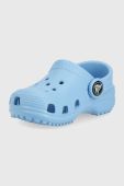 Дитячі шльопанці Crocs колір фіолетовий (2234882)