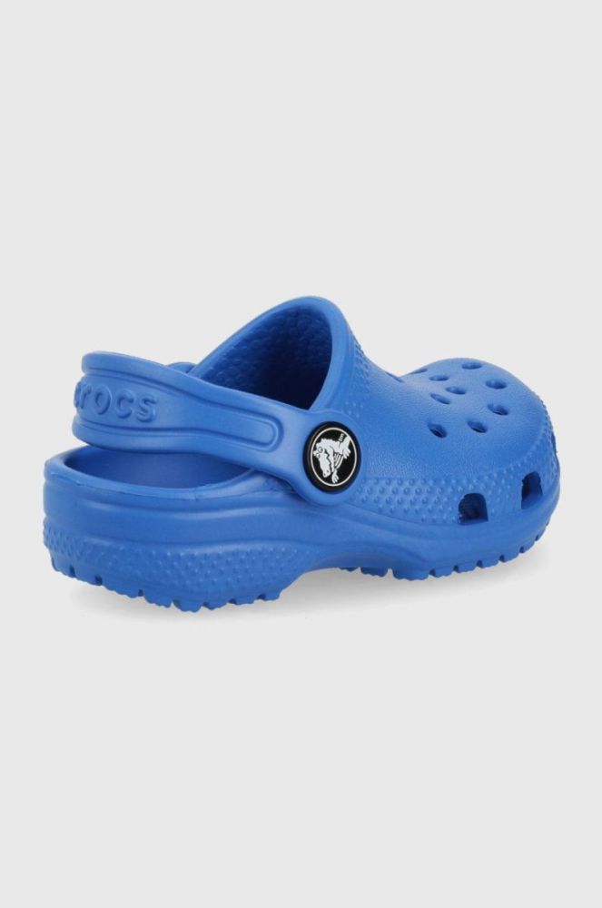 Дитячі шльопанці Crocs колір блакитний (2148216) фото 2