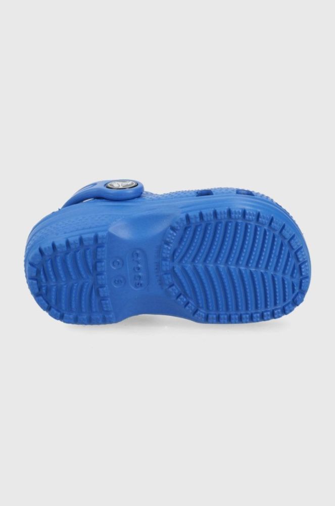 Дитячі шльопанці Crocs колір блакитний (2148216) фото 5