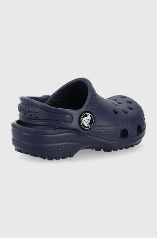 Дитячі шльопанці Crocs колір синій (2148201) фото 2
