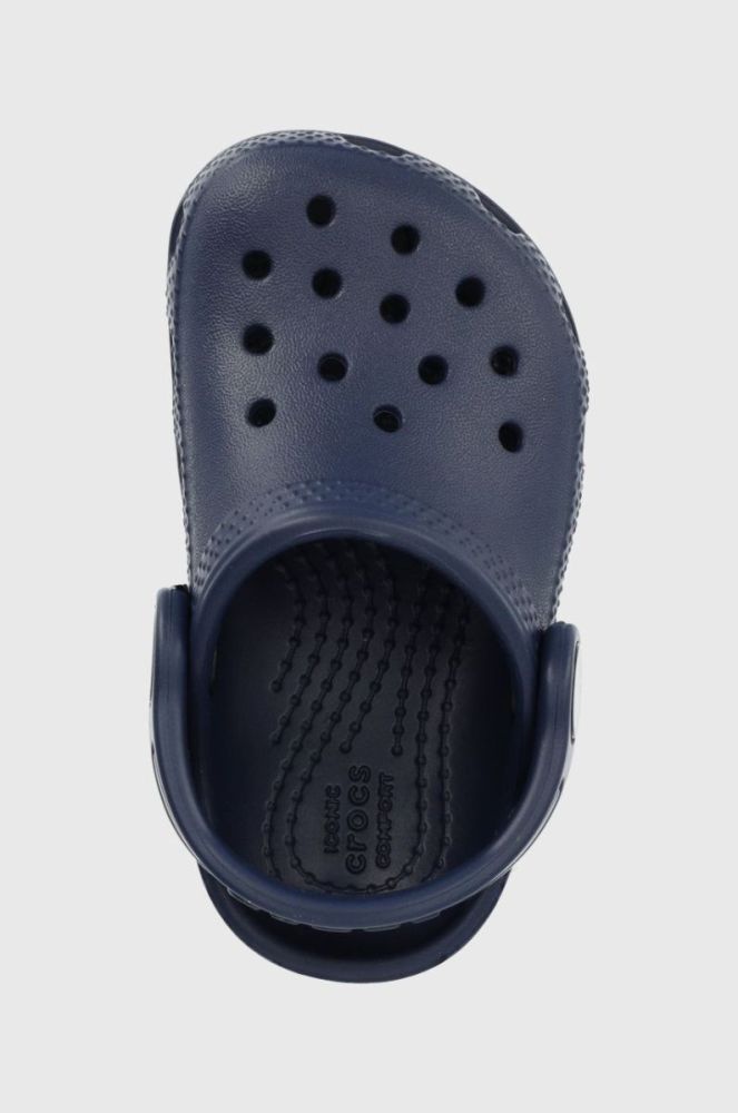Дитячі шльопанці Crocs колір синій (2148201) фото 4