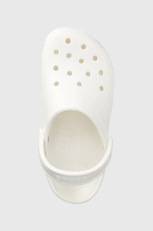 Шльопанці Crocs колір білий фото 4