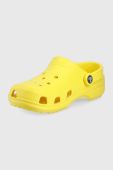 Шльопанці Crocs колір жовтий