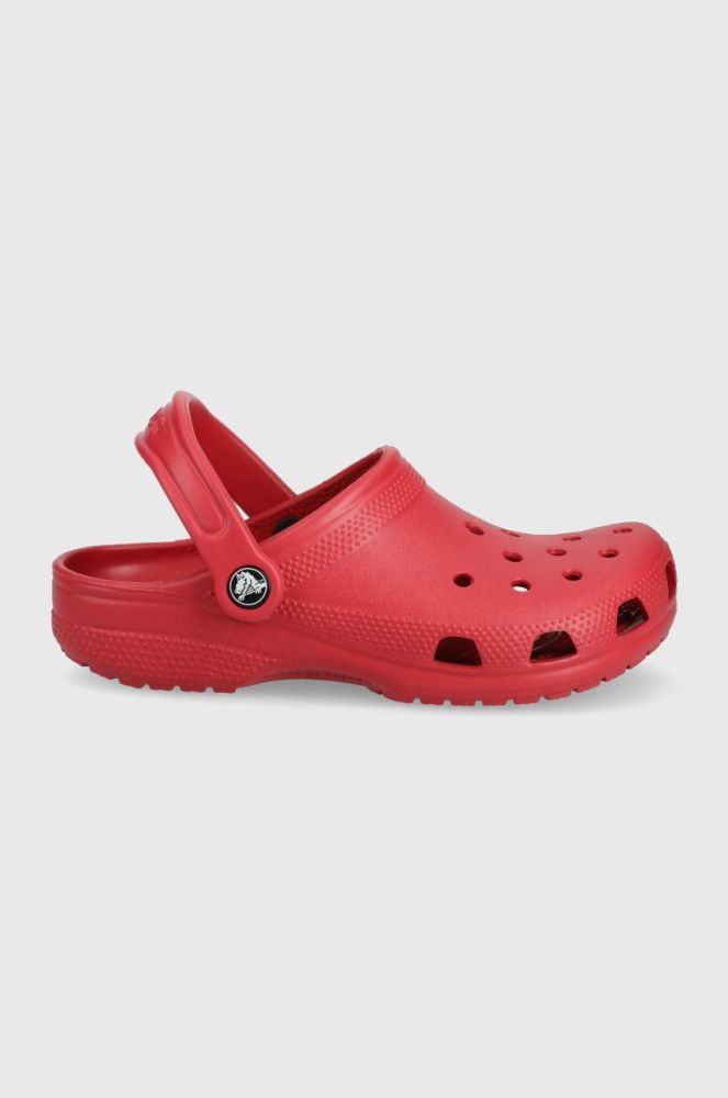 Шльопанці Crocs колір червоний