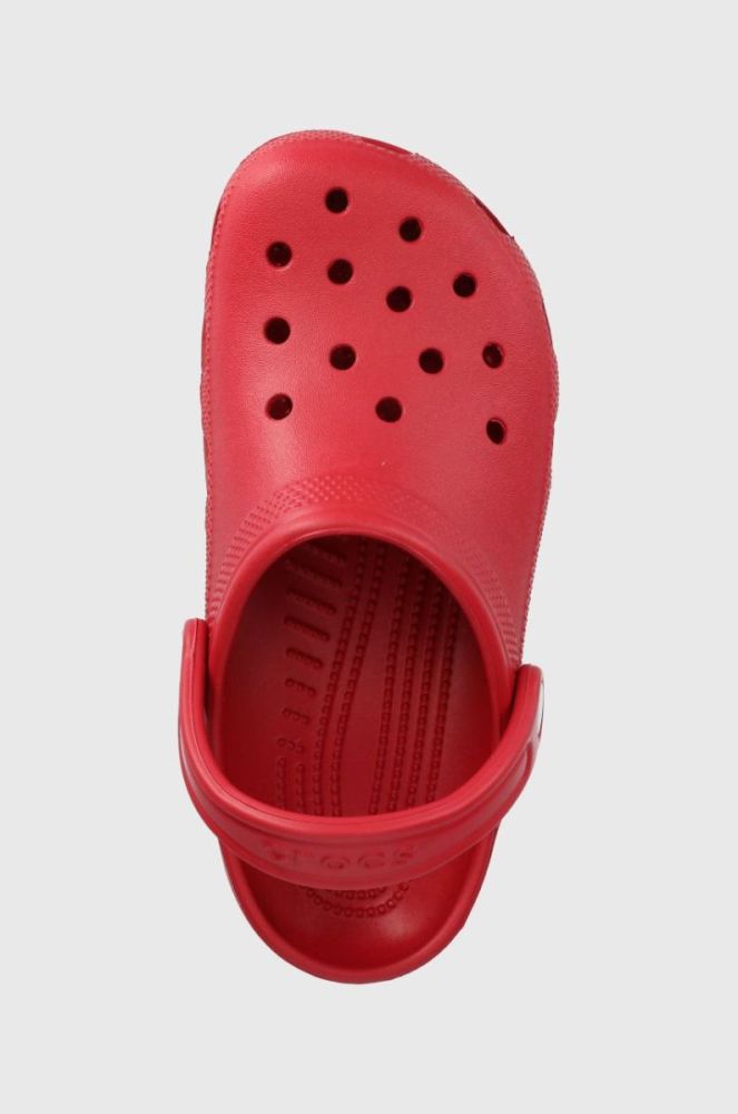 Шльопанці Crocs колір червоний фото 4