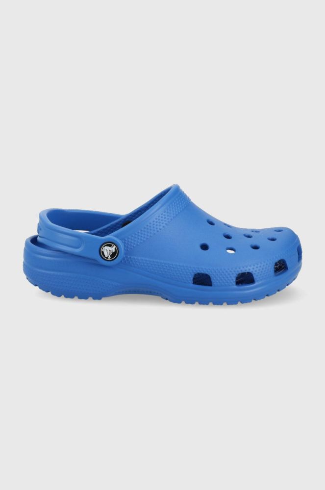 Шльопанці Crocs колір блакитний (2148283)