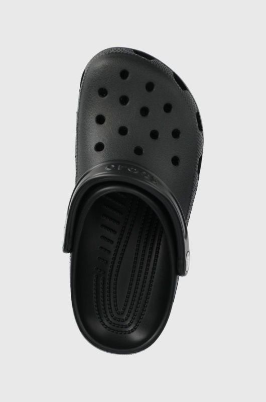 Шльопанці Crocs колір чорний фото 4