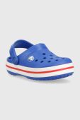 Дитячі шльопанці Crocs колір блакитний (3102123)