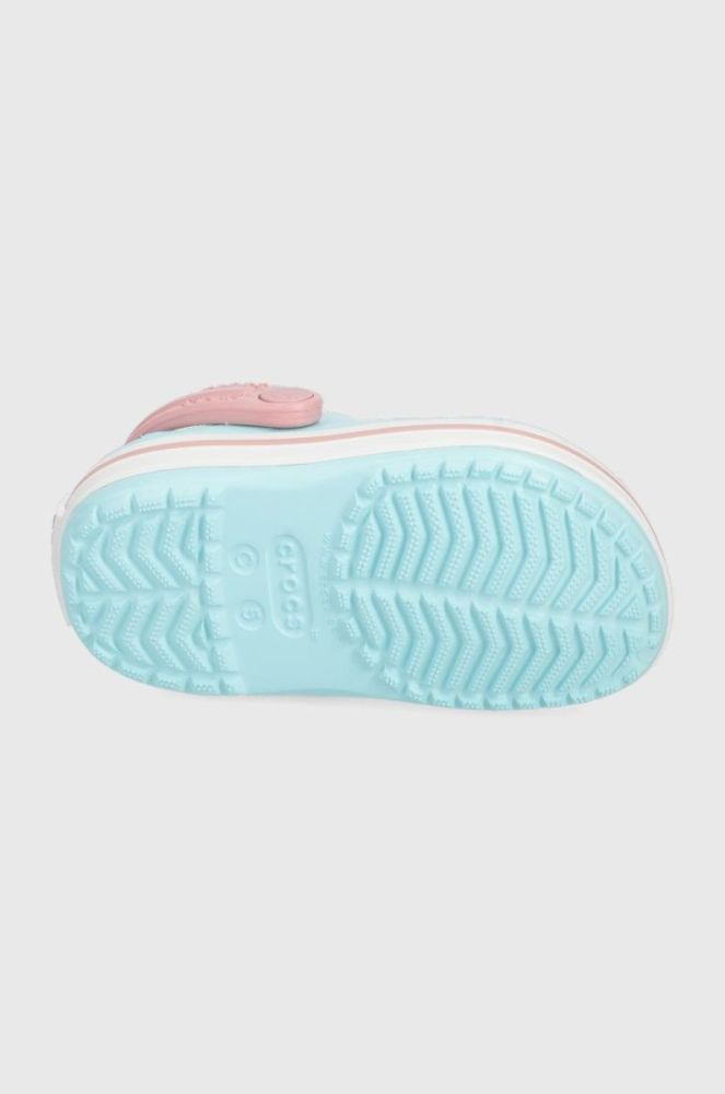 Дитячі шльопанці Crocs колір блакитний (2125921) фото 5