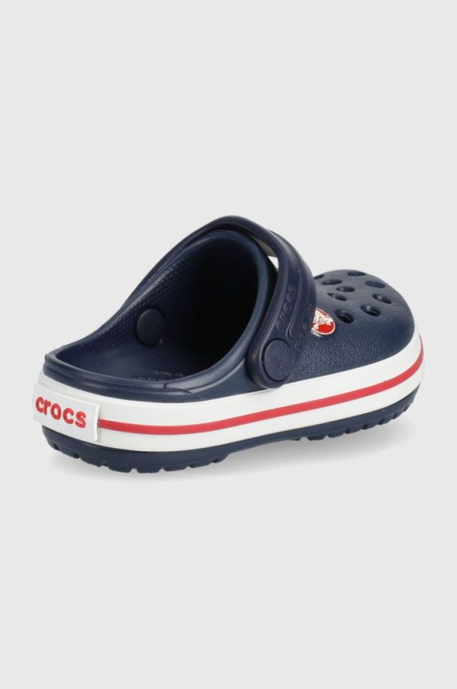 Дитячі шльопанці Crocs колір синій (2125908) фото 2