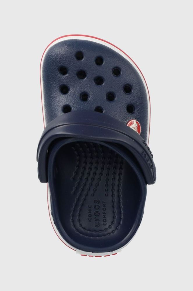 Дитячі шльопанці Crocs колір синій (2125908) фото 4