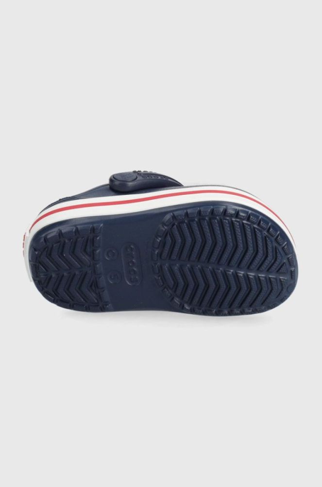 Дитячі шльопанці Crocs колір синій (2125908) фото 5