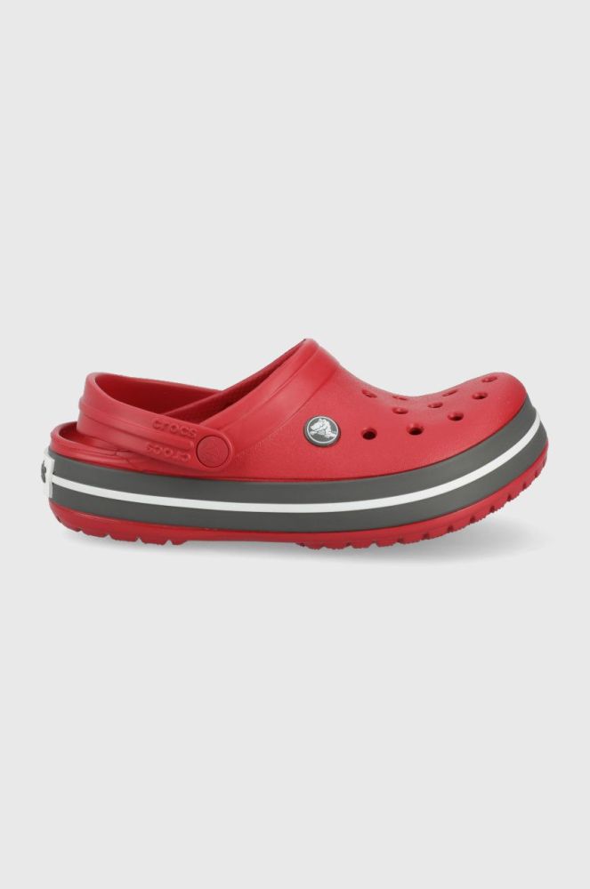 Дитячі шльопанці Crocs колір червоний (2208755)