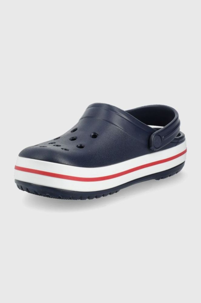 Дитячі шльопанці Crocs колір синій (2208721) фото 3