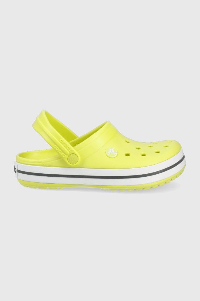 Дитячі шльопанці Crocs колір зелений (2208780)