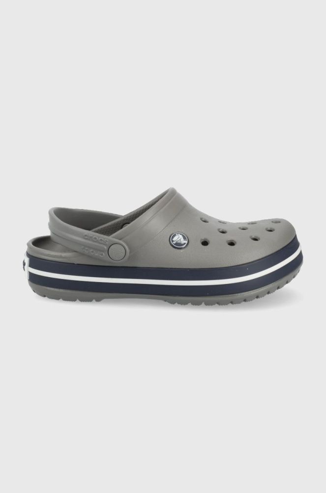 Дитячі шльопанці Crocs колір сірий (2208706)