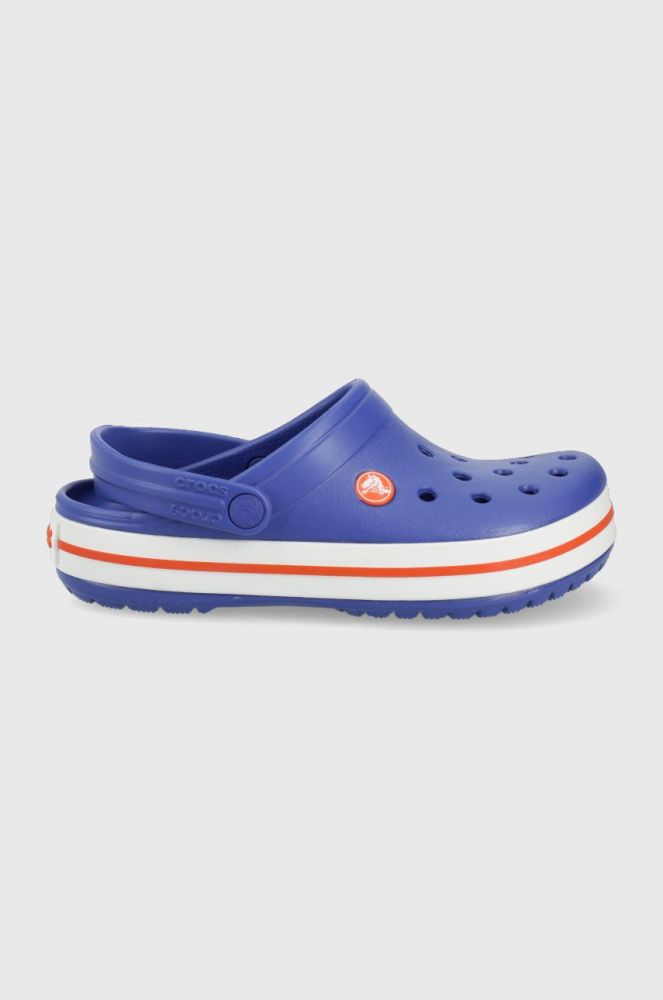 Дитячі шльопанці Crocs колір блакитний (2208751)