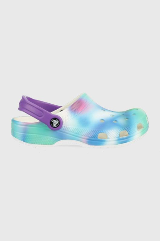 Дитячі шльопанці Crocs колір барвистий (2307090)