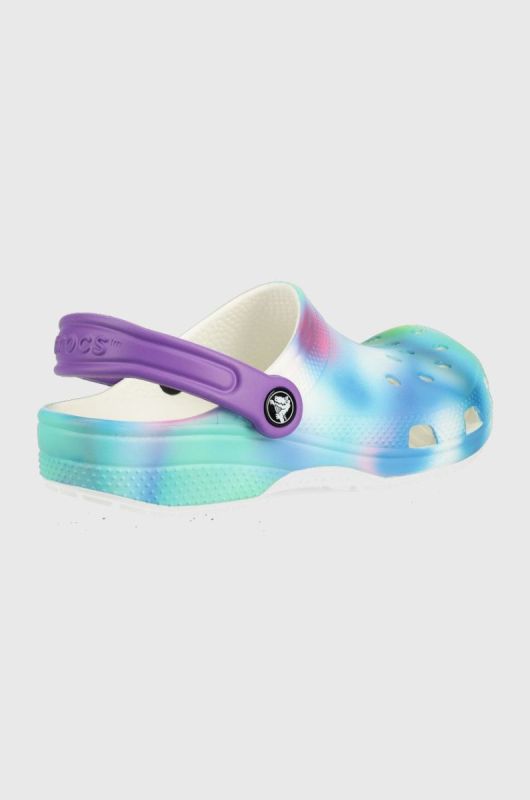 Дитячі шльопанці Crocs колір барвистий (2307090) фото 2