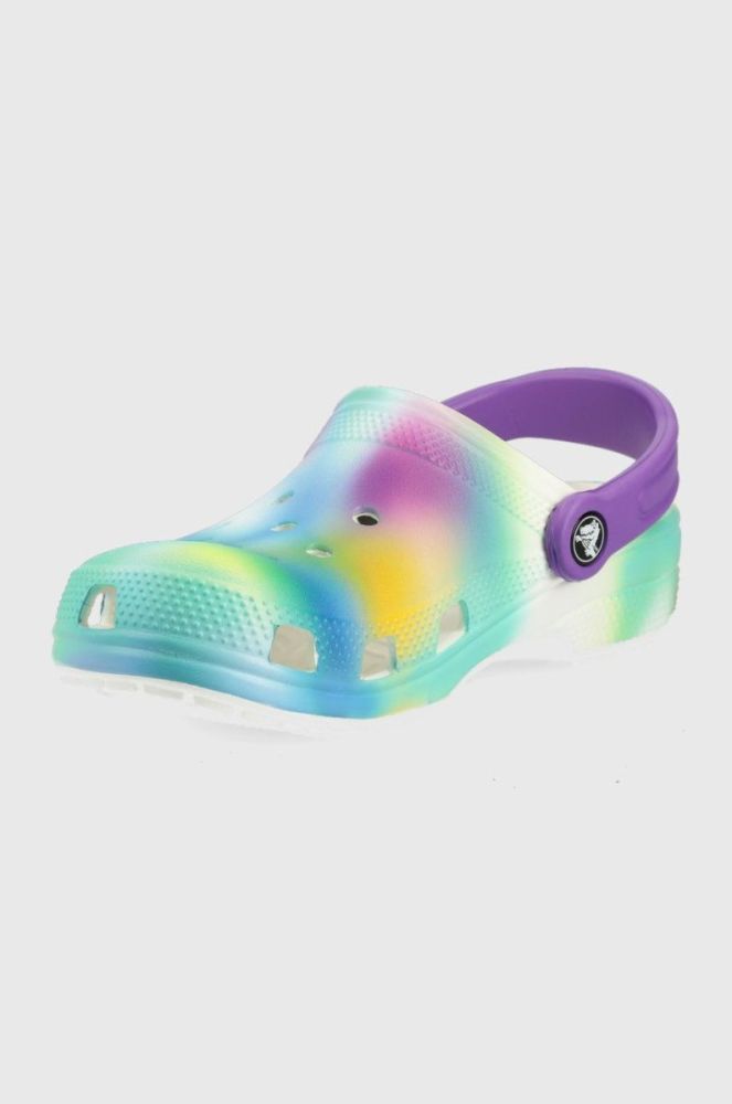 Дитячі шльопанці Crocs колір барвистий (2307090) фото 3