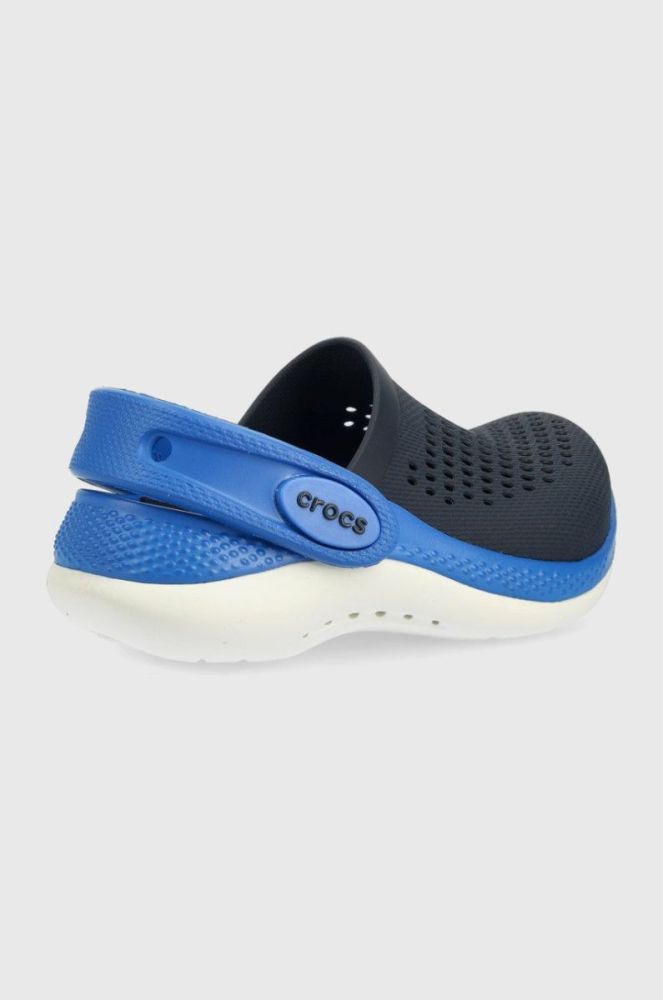 Дитячі шльопанці Crocs колір синій (2285802) фото 2