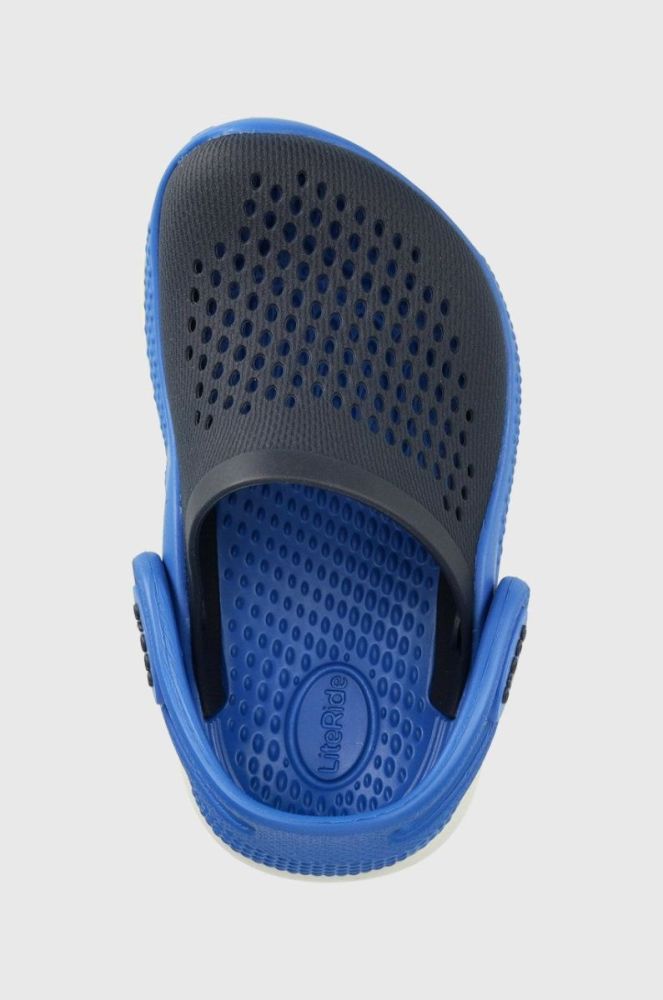 Дитячі шльопанці Crocs колір синій (2285802) фото 4
