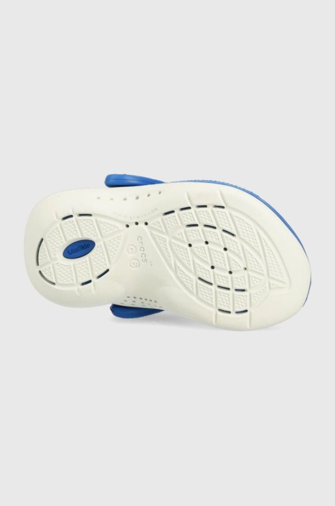 Дитячі шльопанці Crocs колір синій (2285802) фото 5