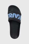Шльопанці Karl Lagerfeld Kondo чоловічі колір синій