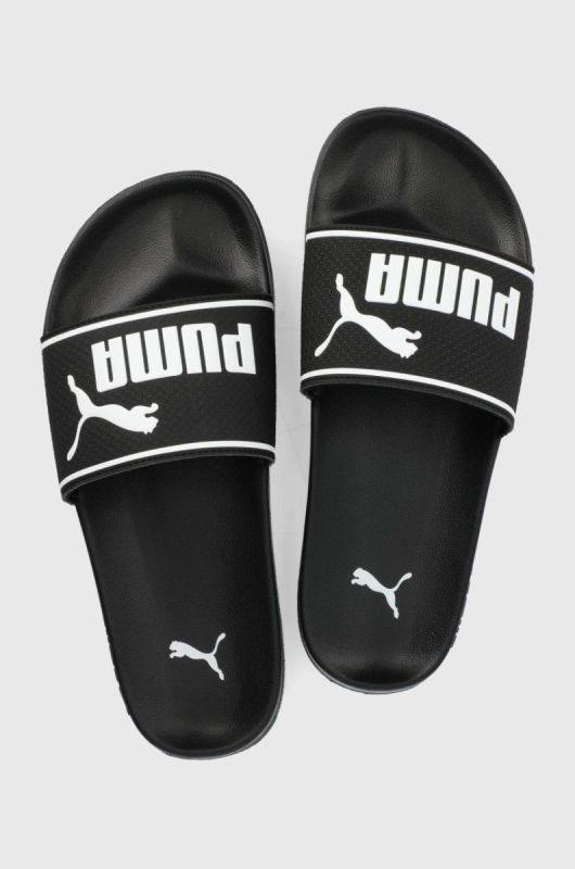 Шльопанці чоловічі Puma Leadcat 2.0 колір чорний фото 4