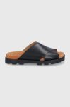 Шкіряні шльопанці Camper Brutus Sandal чоловічі колір чорний Шкіряні шльопанці Camper Brutus Sandal чоловічі колір чорний